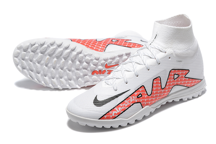 Assassin 15th generation high-top fully knitted waterproof MD air cushion grass spike football shoes