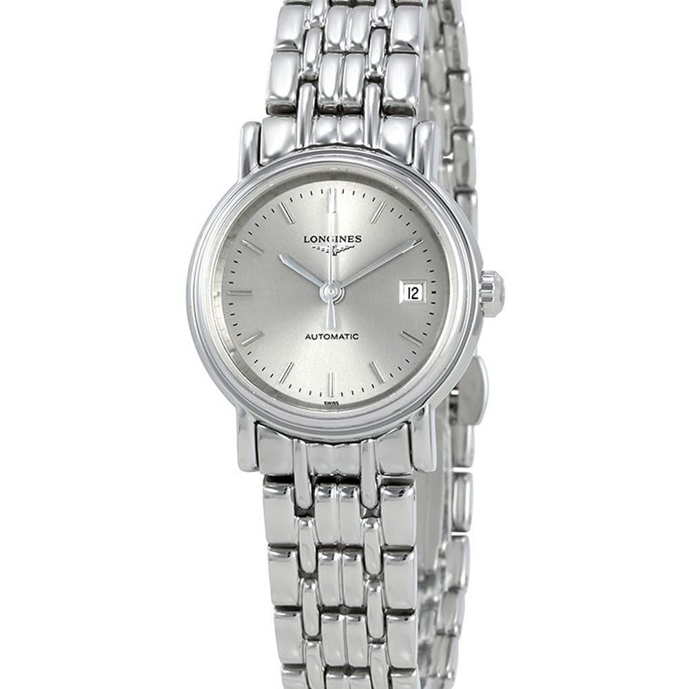 【Super Clone】Longines Women's L4.321.4.72.6  Presence Stainless Steel Watch