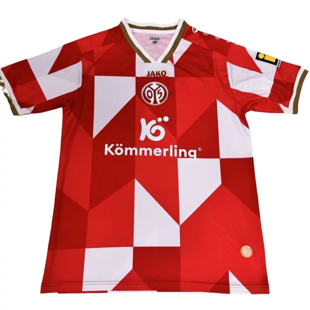 2025-26 1. FSV Mainz 05 Conference League Home kit - Short Sleeve Fans Edition