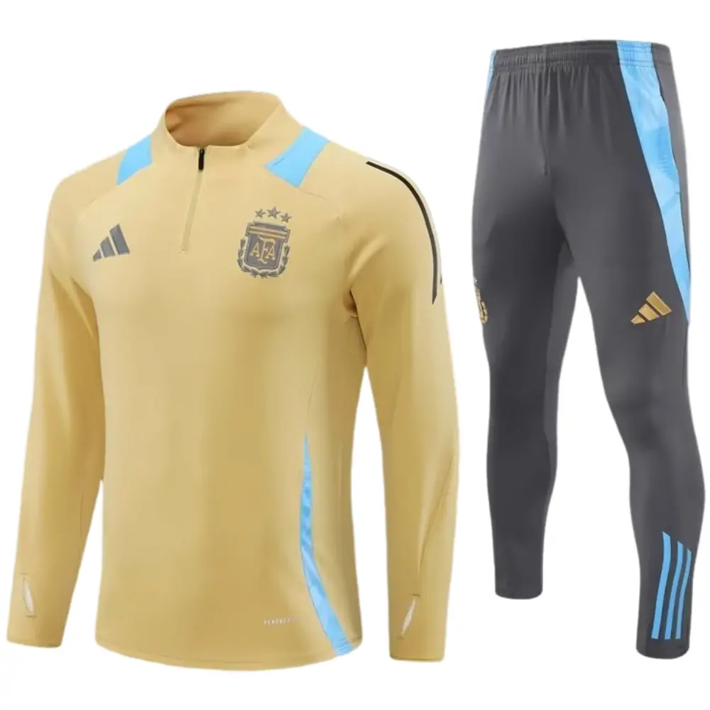 2024/25 Argentina half zip training sportswear 1:1 Thailand quality
