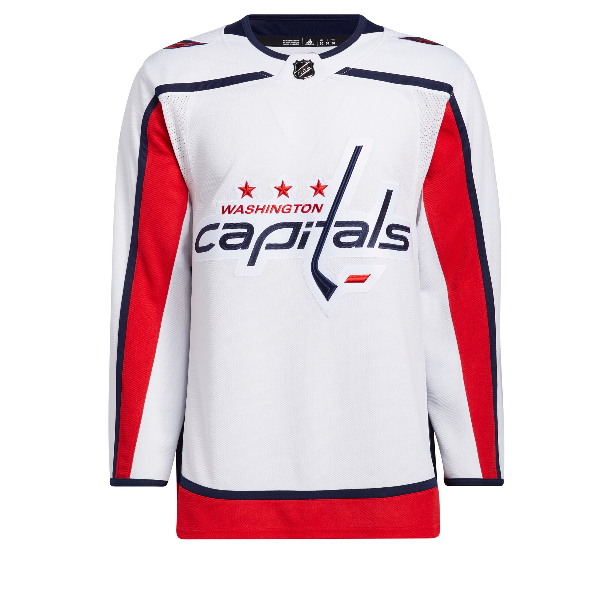 Washington Capitals  Men’s Away Primegreen  Jersey – White