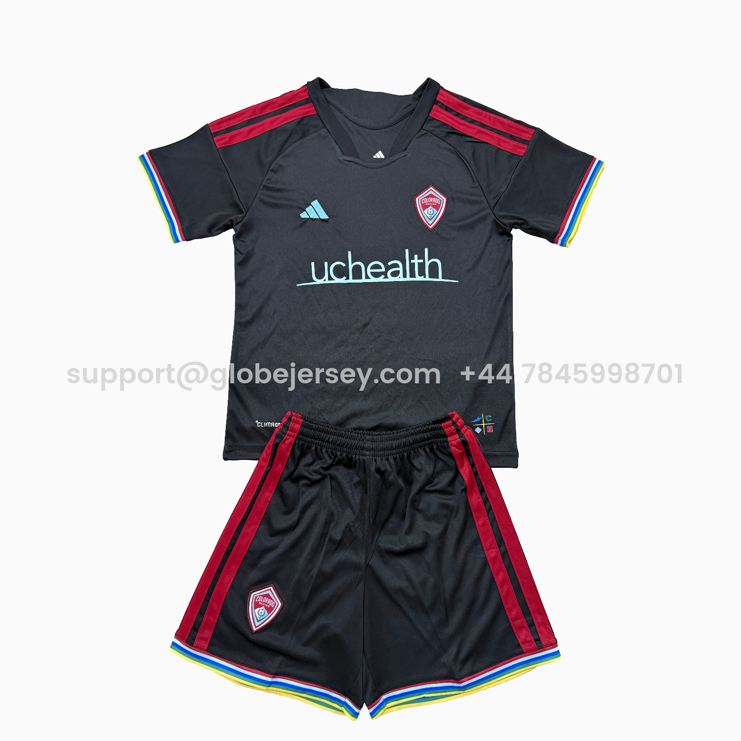 Colorado Rapids 26-27 Home Men's Adult Jersey Set - Fans Version