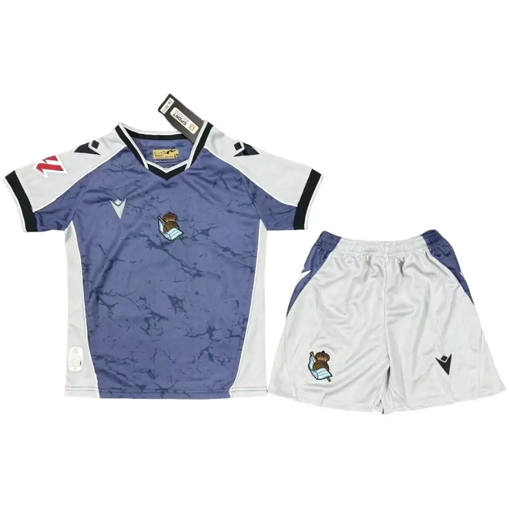 2025-26 Real Sociedad Away Shirt Jersey - Adult Set Fans Edition