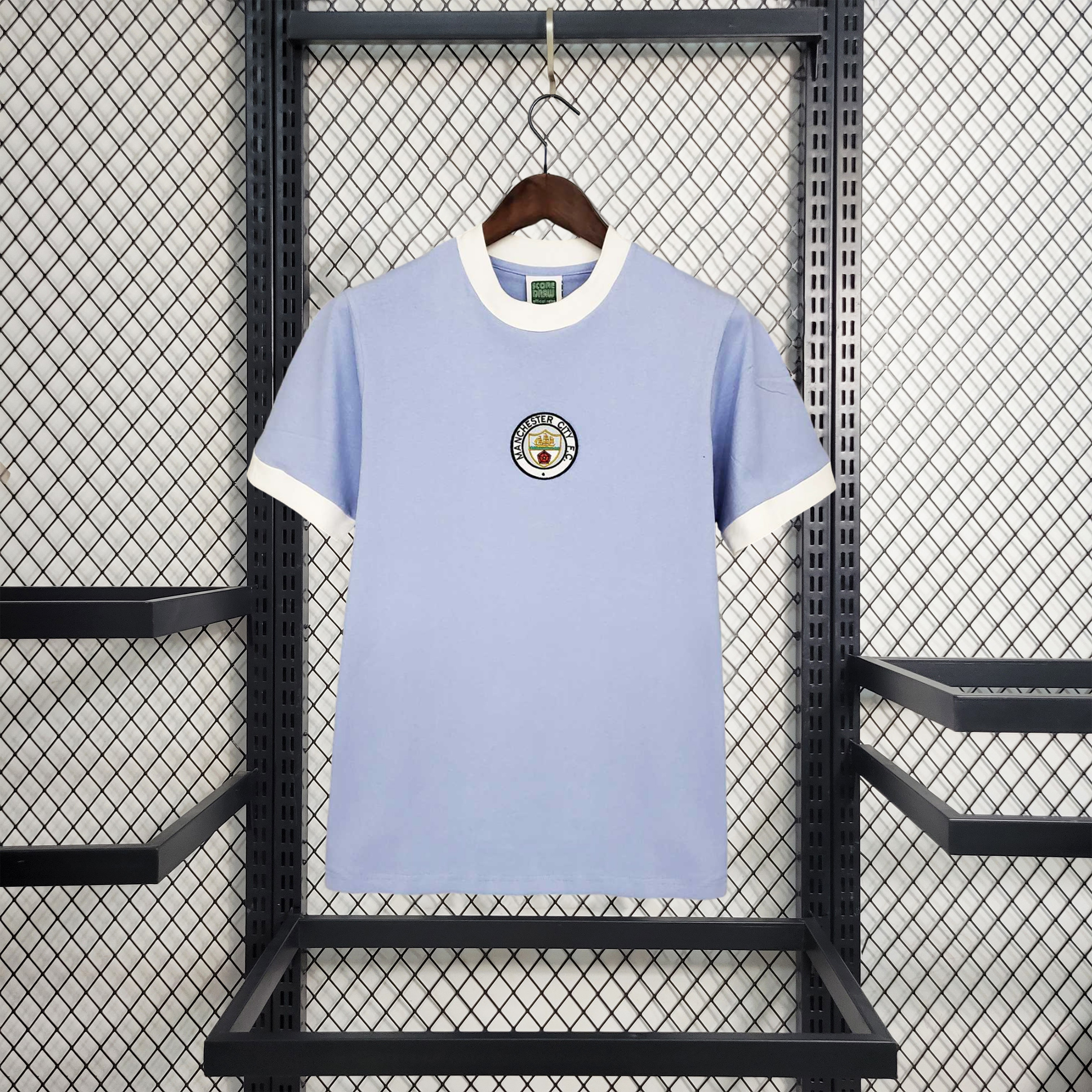 Retro Manchester City 1971-74 Home Jersey
