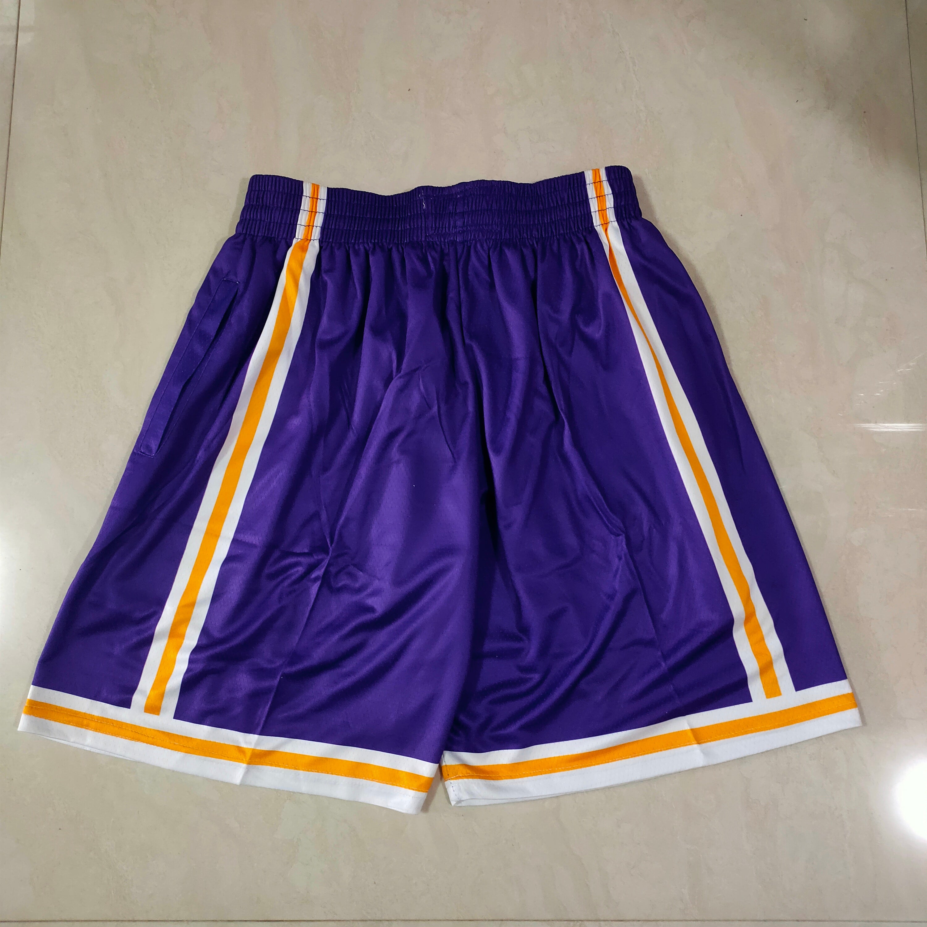 Los Angeles Lakers purple mitchell&ness pocket pants
