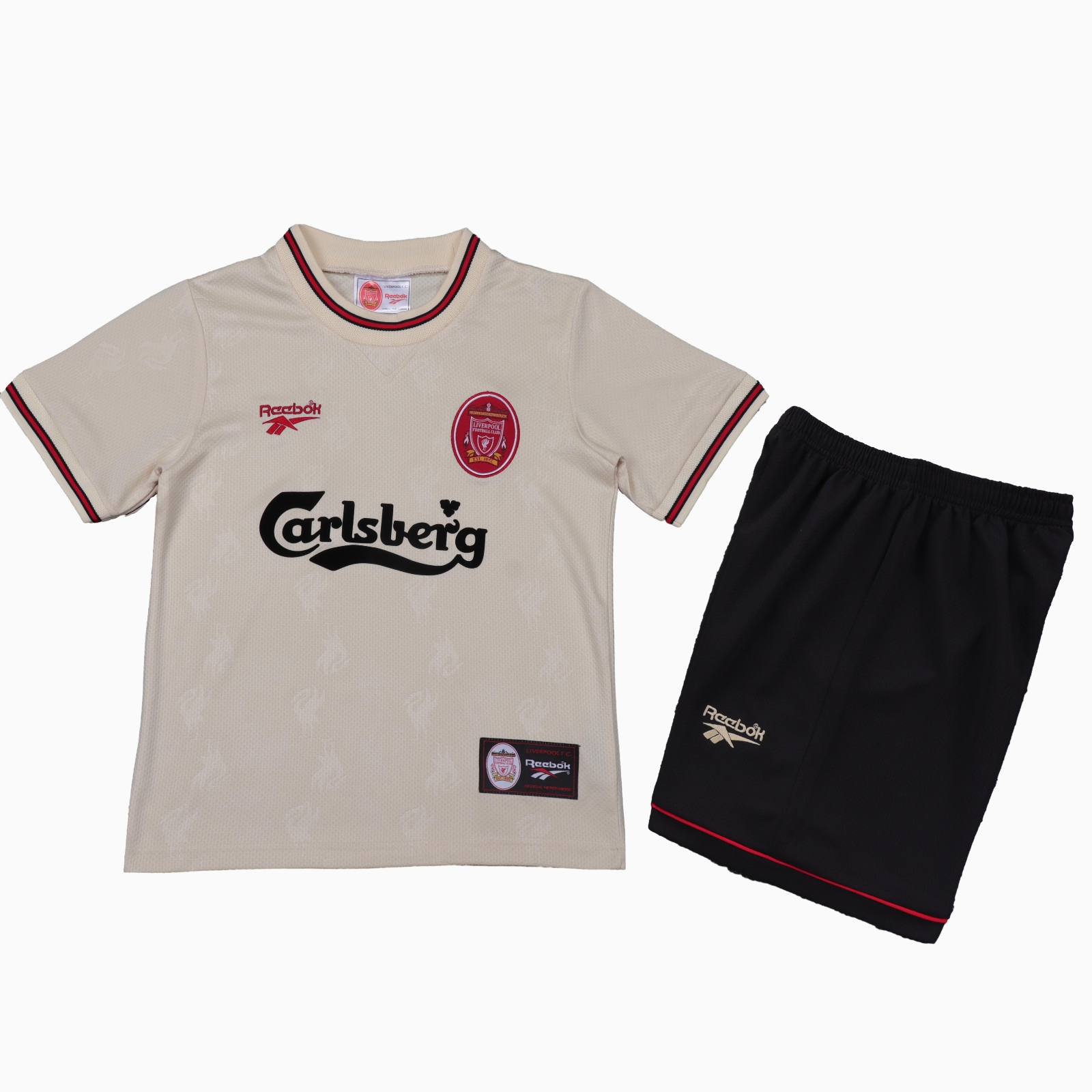 Retro Liver.pool 1996-97 Away Kids Kit