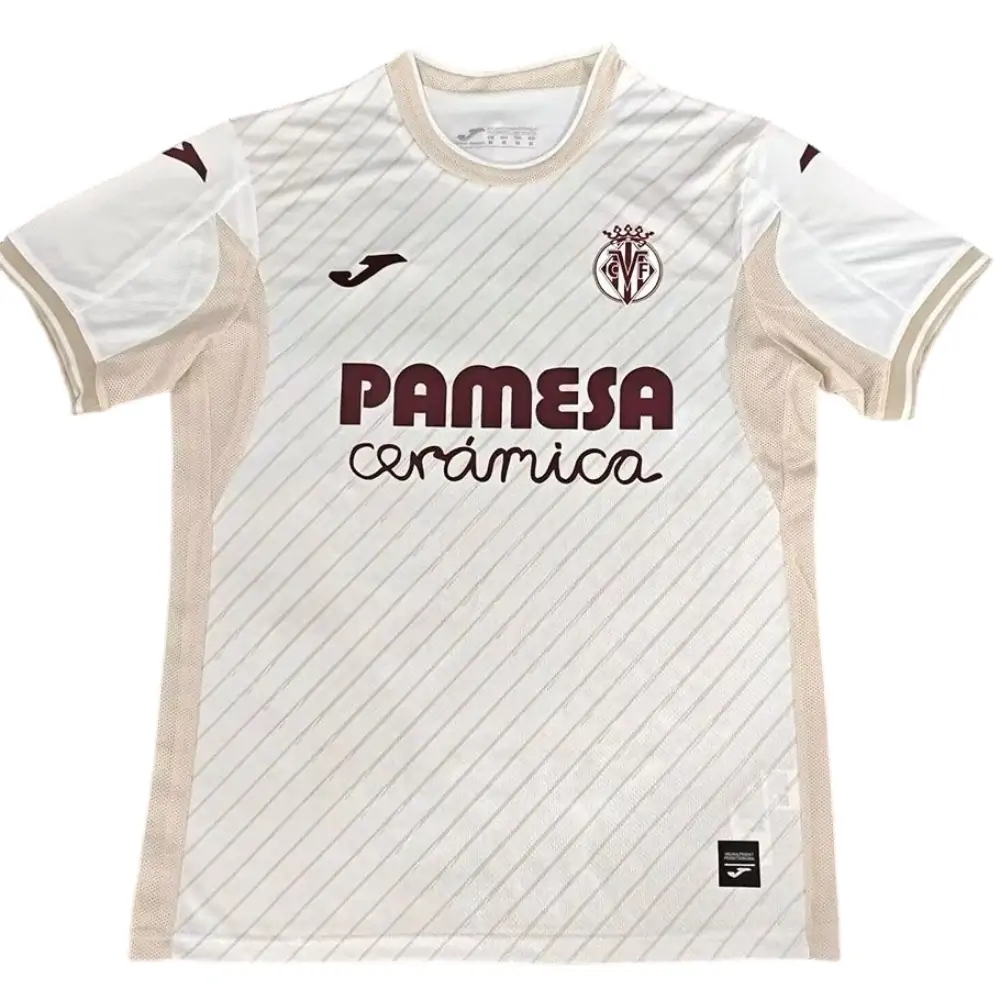 2025-26 Villarreal Away Shirt Jersey - Fans Edition