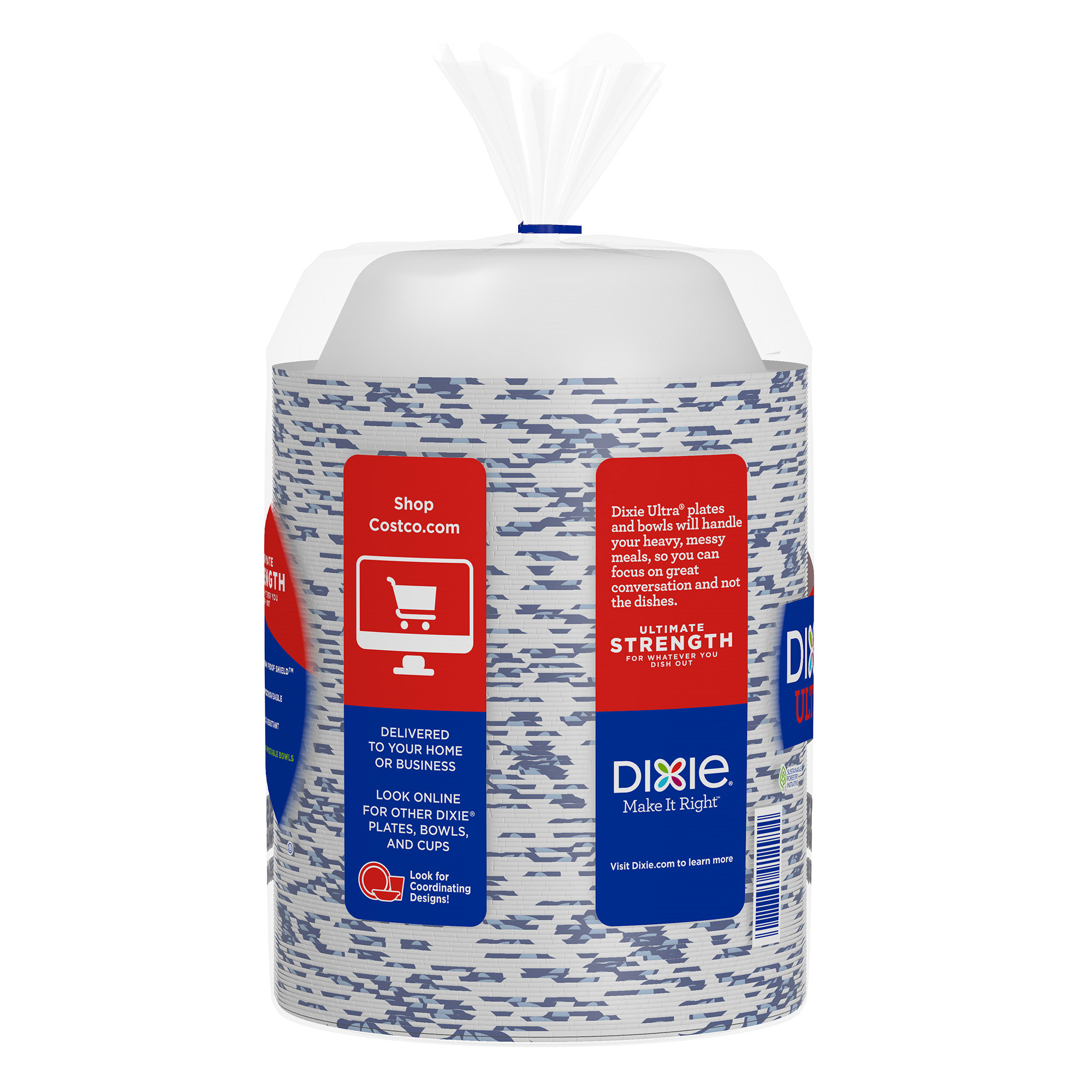 Dixie Ultra 20 oz Paper Bowl, 135-count