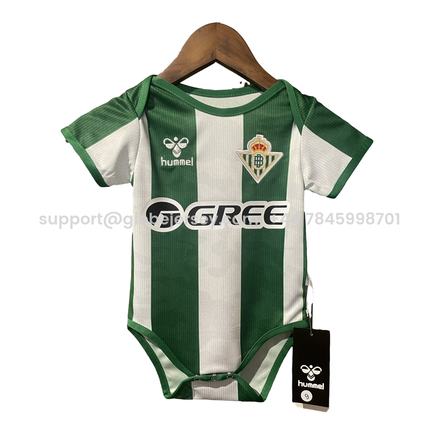 Real Betis 25-26 Home Baby Crawling Suit
