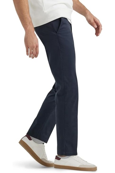 Men's Extreme Motion Flat Front Regular Straight Pant