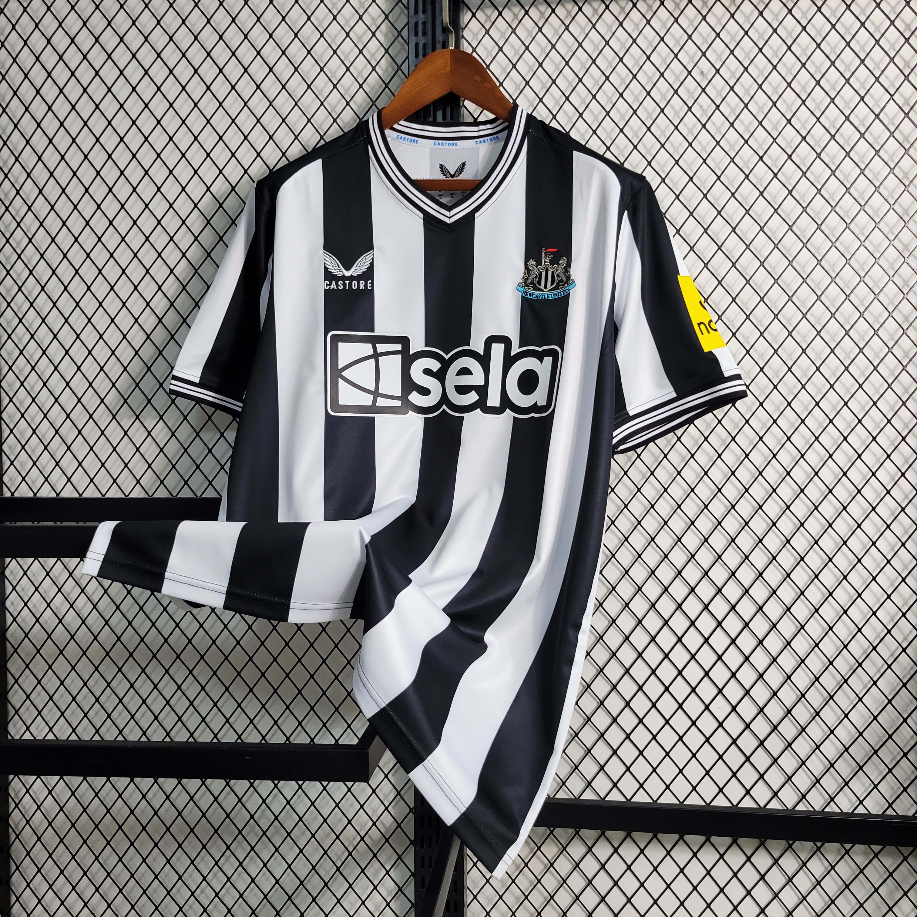 2023/24 Newcastle United Home Soccer Jersey - Fans Edition
