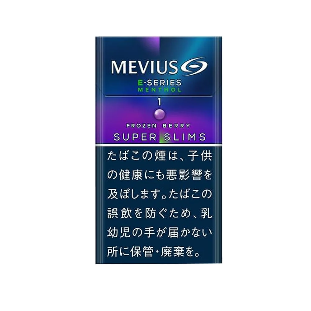 Mevius E Series Menthol Frozen Berry 5 100’s (SuperSlims)