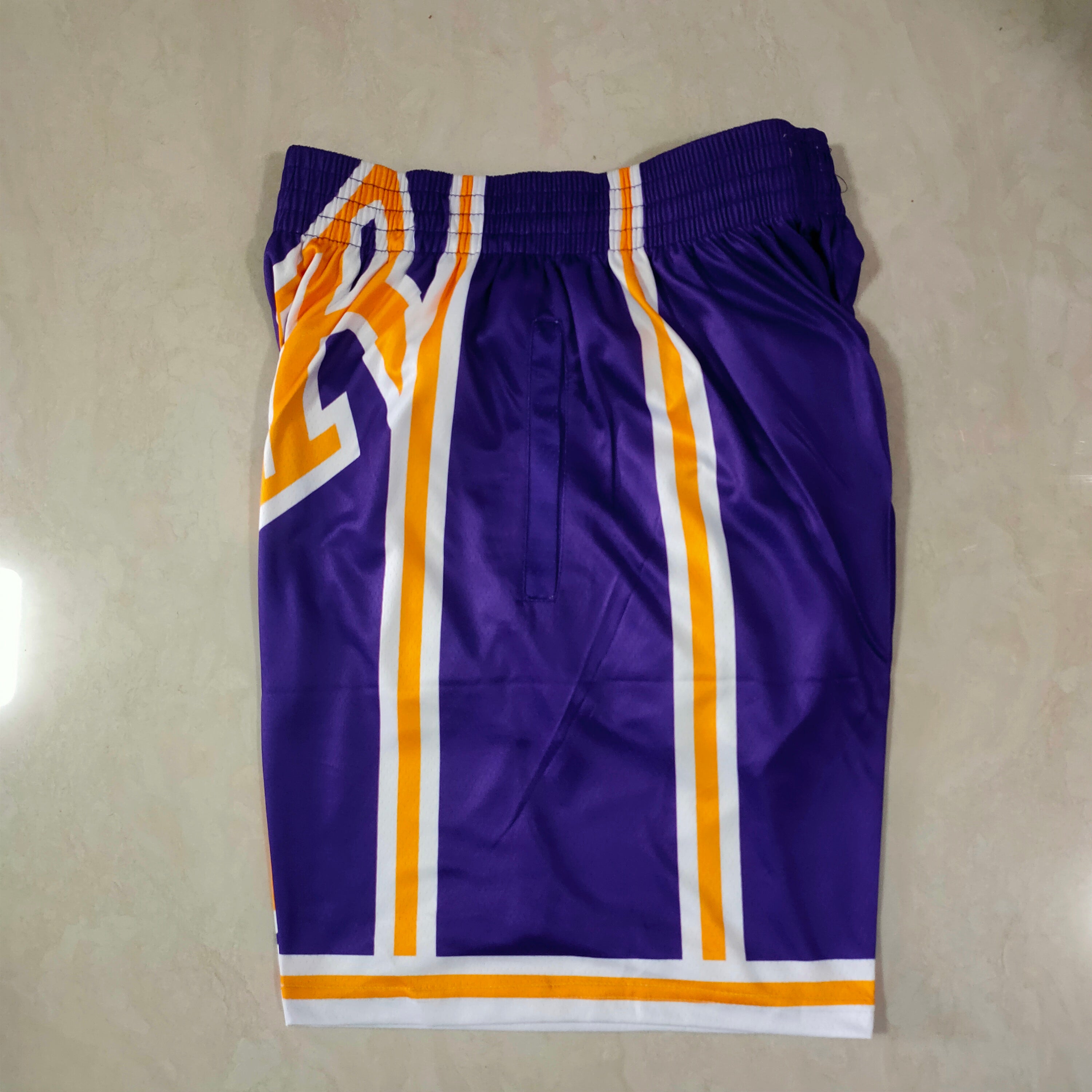 Los Angeles Lakers purple mitchell&ness pocket pants