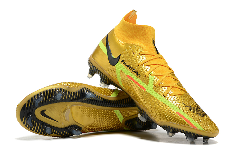 Phantom GT2 high-top Shock Wave series waterproof all-knit FG football shoes Nike Phantom GT2 Dynamic Fit Elite FG