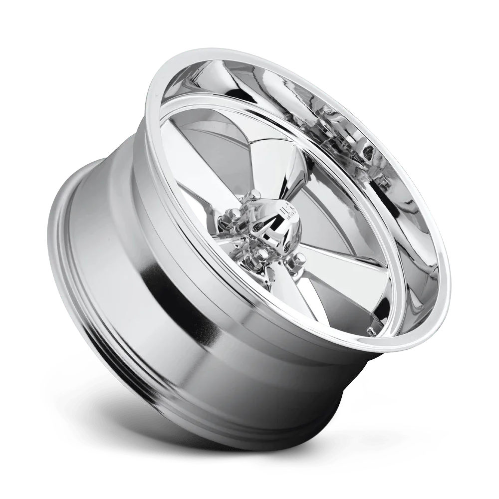 US Mag 1PC Aluminum Rim U104 STANDARD 15X8in Chrome Plated Finish, U10415806145