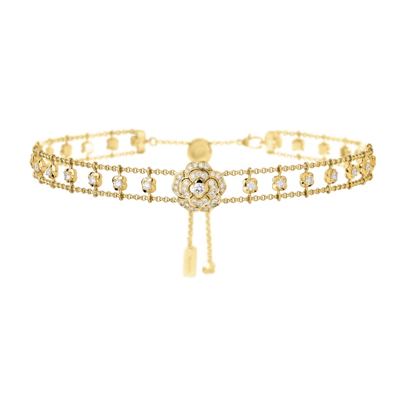 Bouton de Camélia choker
