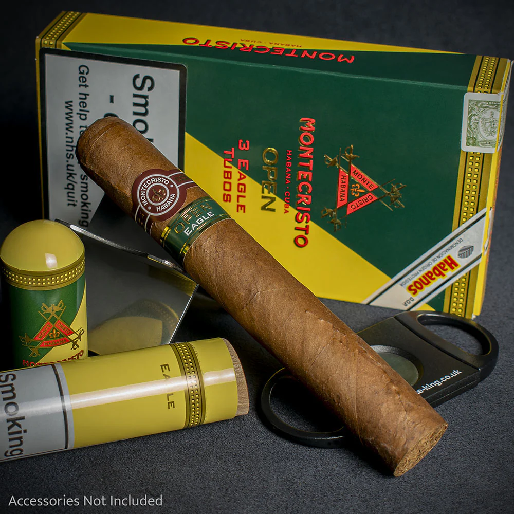 Montecristo Open Eagle Tubos Cuban Cigar - Single