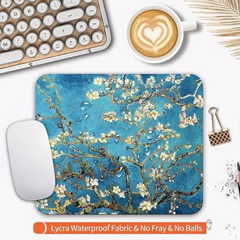 PADARTISAN Square Mouse Pad, Personalized Premium-Textured Custom Mouse Mat Design