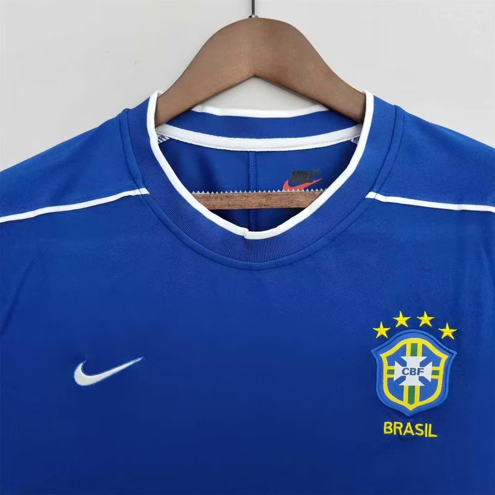 1998 Retro Brazil Away Football Jersey - Fans Edition