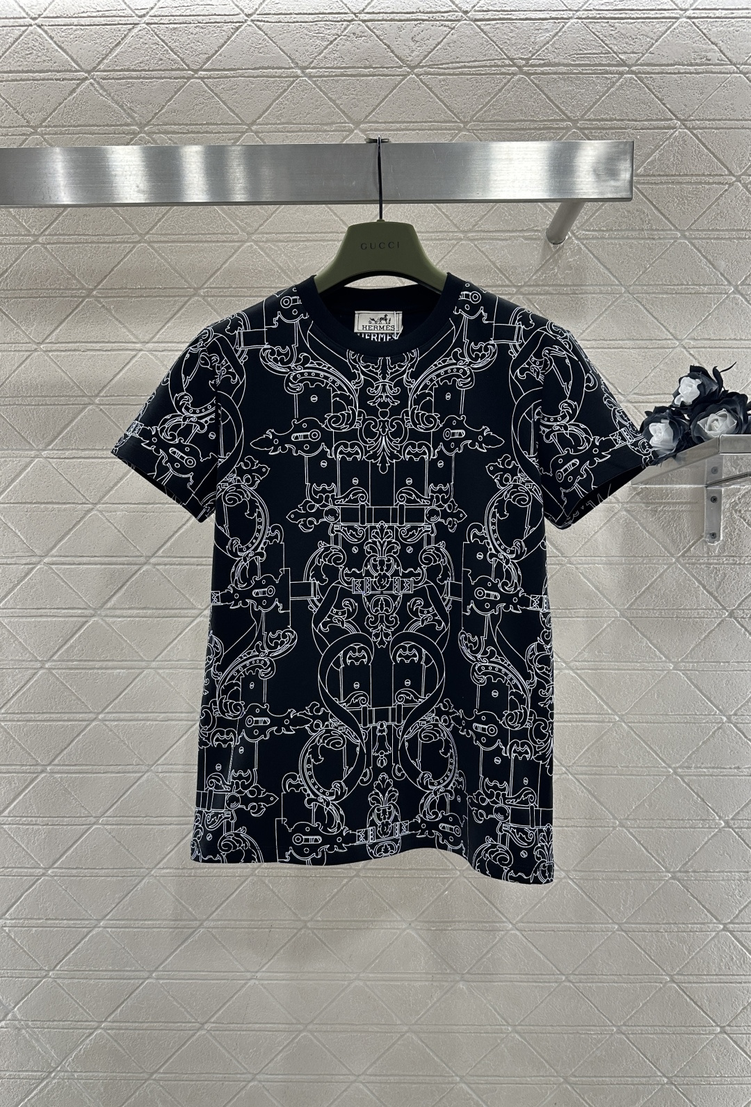 Crew neck logo print T-shirt