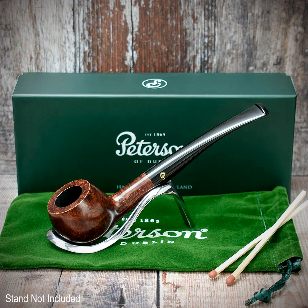 Peterson of Dublin Aran Briar Smoking Pipe - Shape No.406