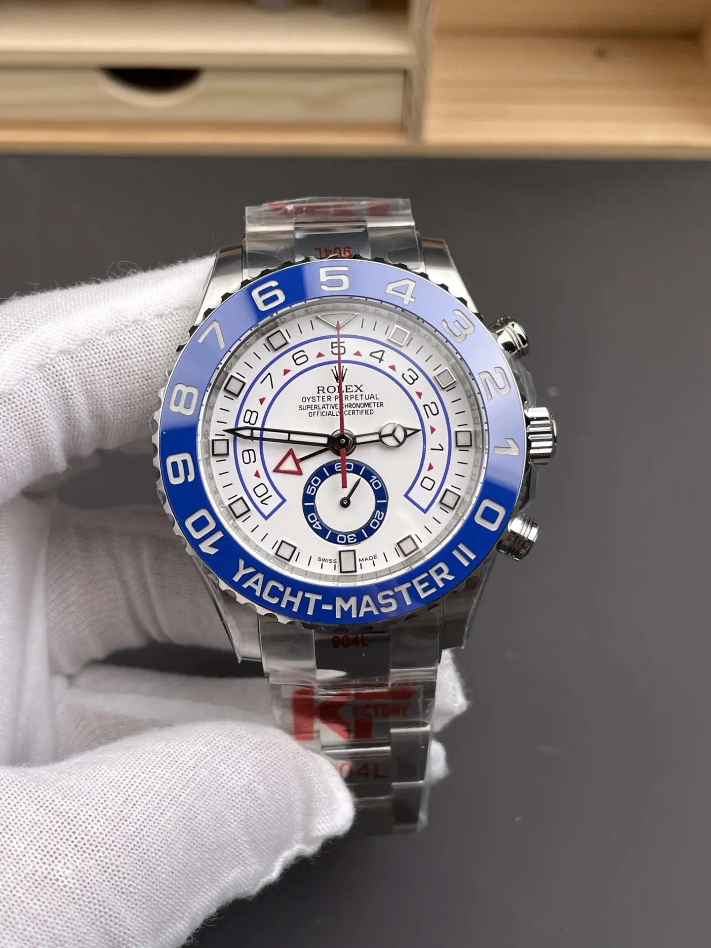 Rolex Yacht-Master White Dial 44mm