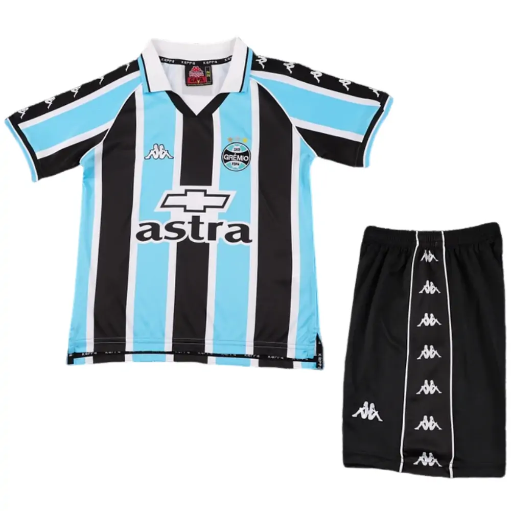2000 Gremio Home Retro Children's Jersey Set - Fans Edition