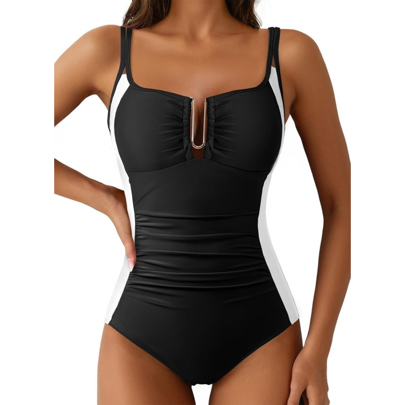 Women's One Piece Swimsuits Tummy Control Bathing Suit