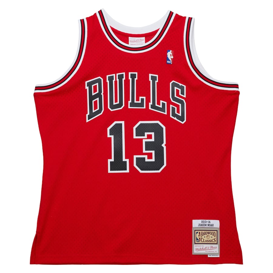 Joakim Noah Chicago Bulls Mitchell & Ness 2013/14 Hardwood Classics Swingman Jersey - Red