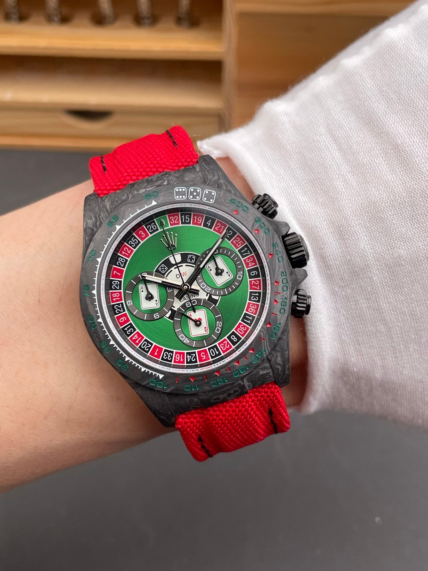 Rolex Daytona Custom Carbon