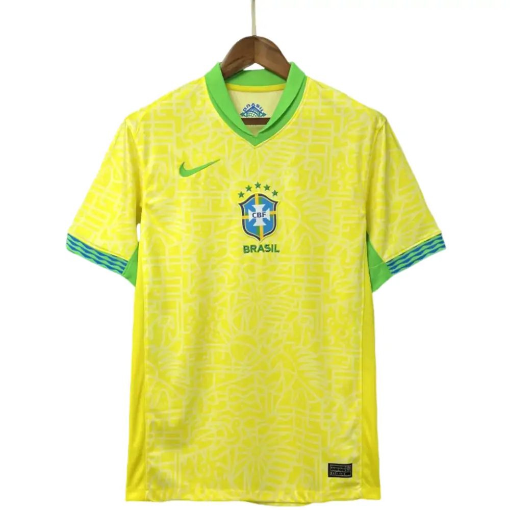 2024/25 Brazil home football jersey 1:1 Thai quality