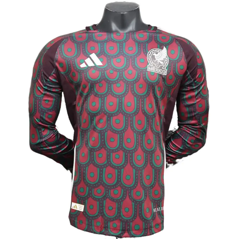 2024/25 Mexico Home Long Sleeve Player Edition Shirt