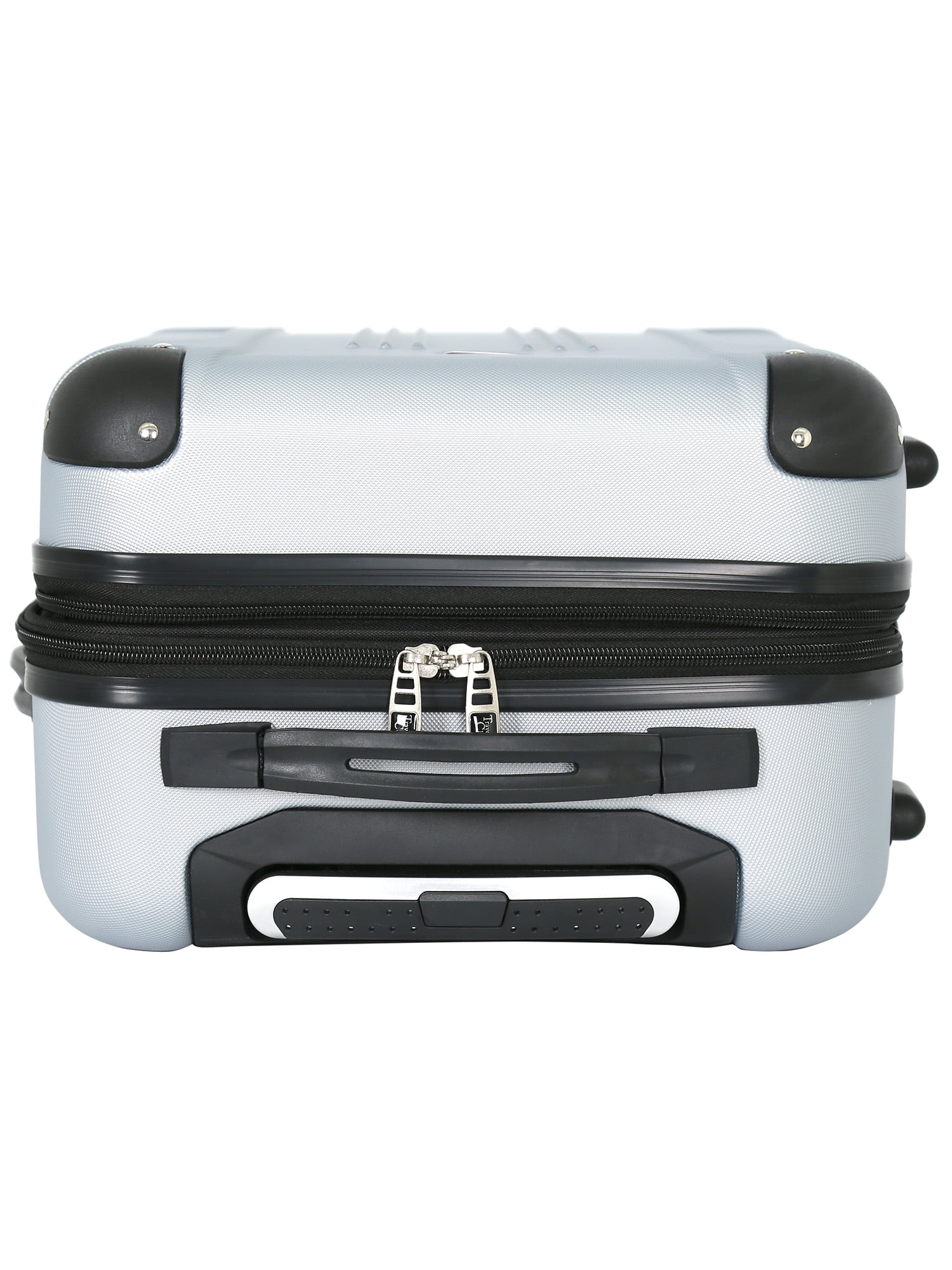 Travelers Club Chicago 3-Piece ABS Expandable ABS Travel Set - Silver