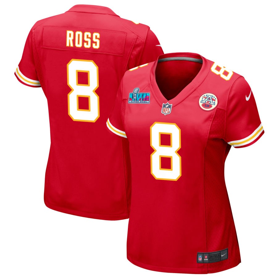 Justyn Ross Kansas City Chiefs Nike Women's Super Bowl LVII Game Jersey - Red