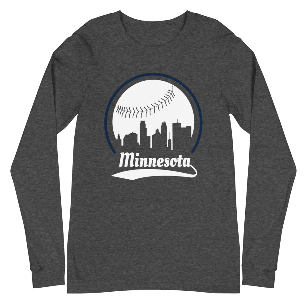 Unisex Minnesota Twins Baseball Long Sleeve Tee Shirt