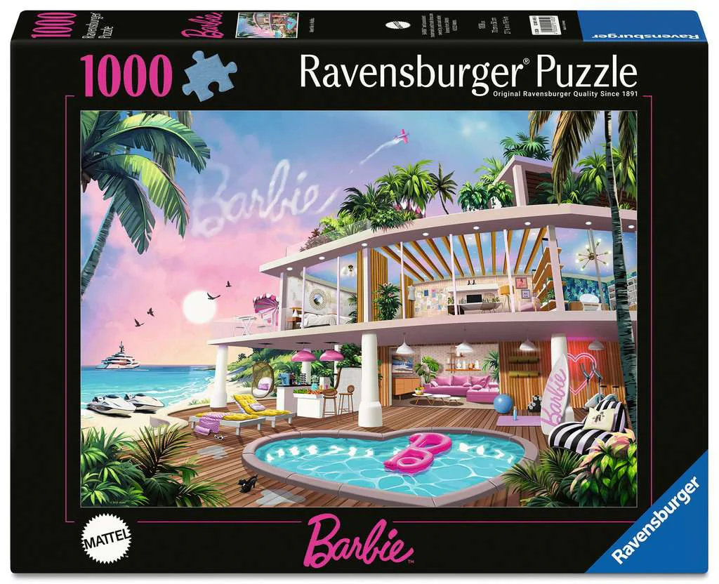 Barbie Dream House - 1000 Piece Jigsaw Puzzle (Ravensburger)