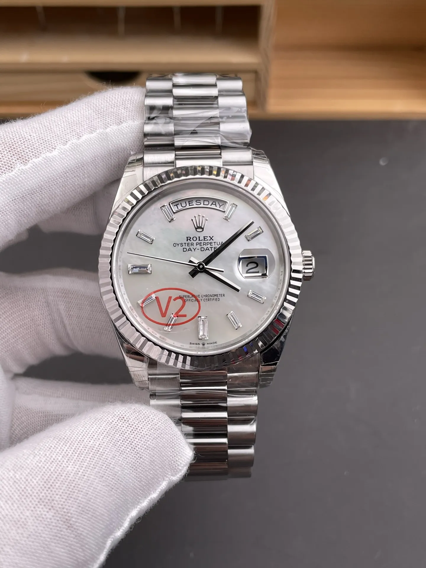 Rolex Day-Date Mother-of-Pearl 40mm