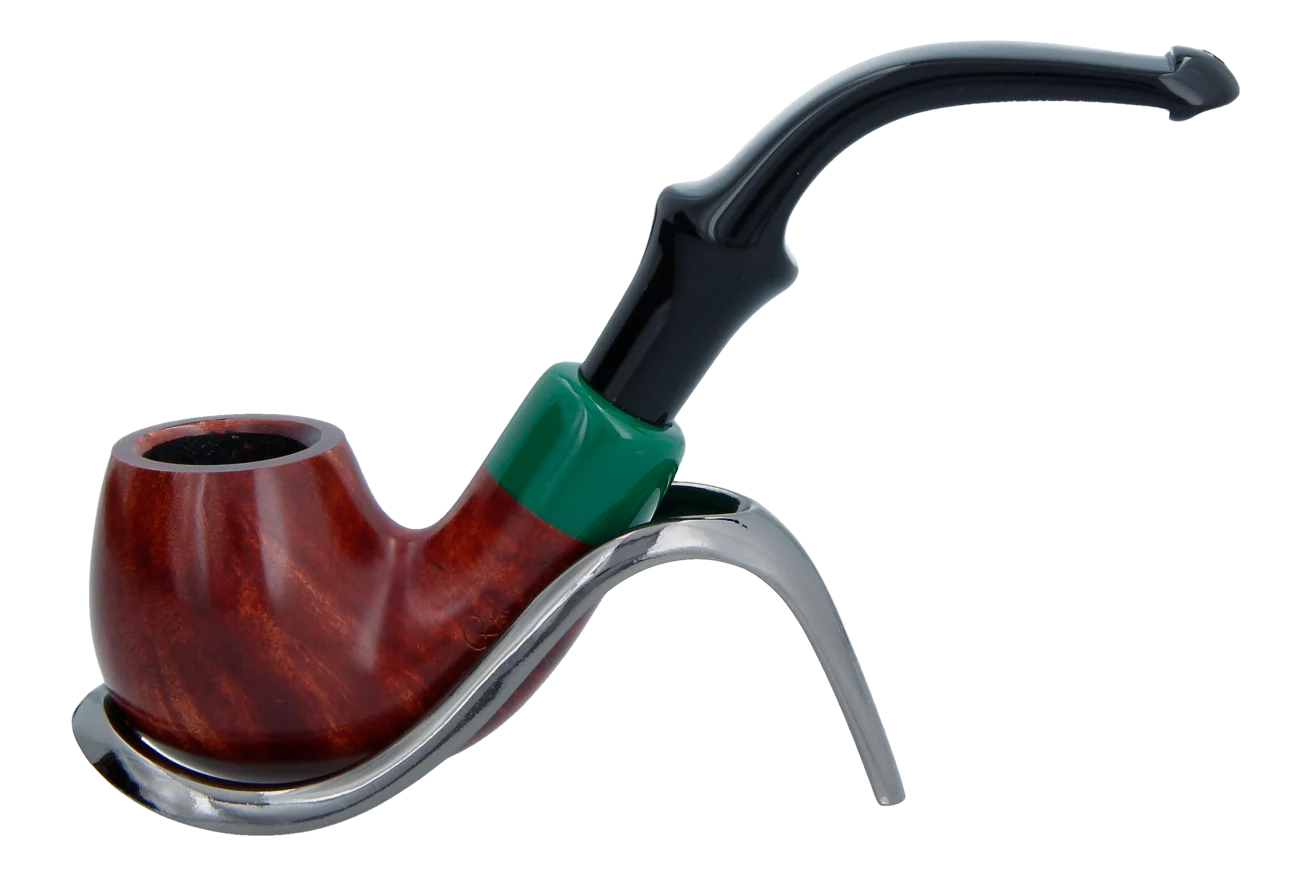 Peterson of Dublin St. Patrick's Day 2024 Limited Edition Smooth P Lip Briar Pipe - Shape 317