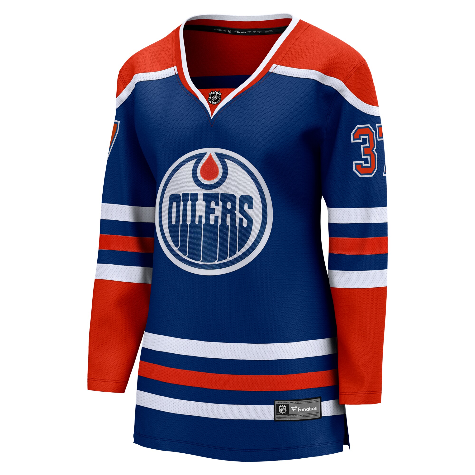 Warren Foegele Edmonton Oilers Fanatics Women’s Home Breakaway   Jersey – Royal