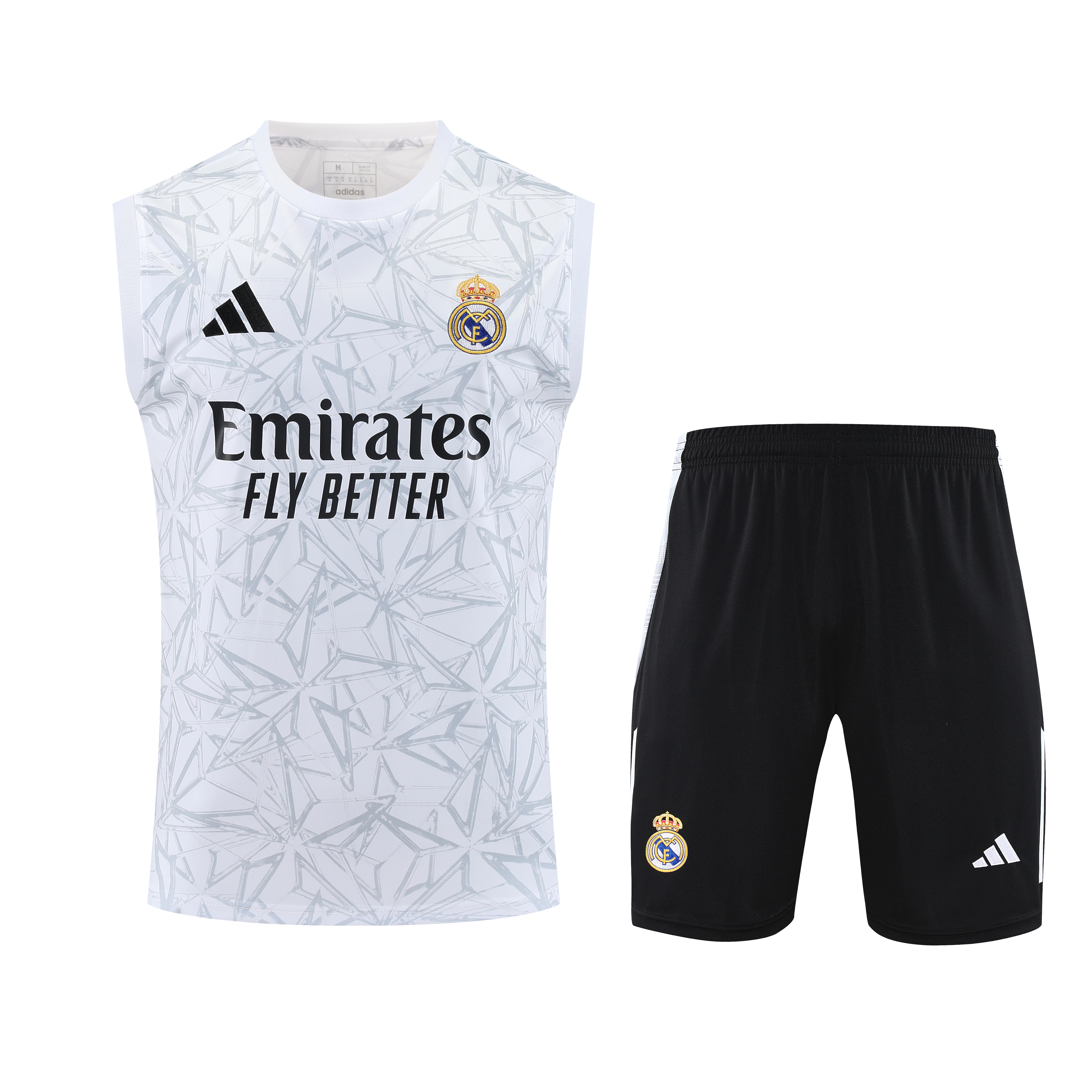 2025-26 Real Madrid Training Vest - Adult Set