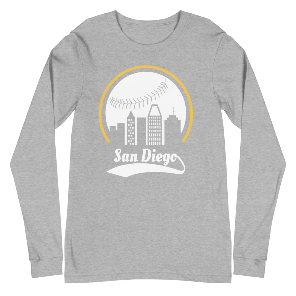 Unisex San Diego Padres Baseball Long Sleeve Tee Shirt