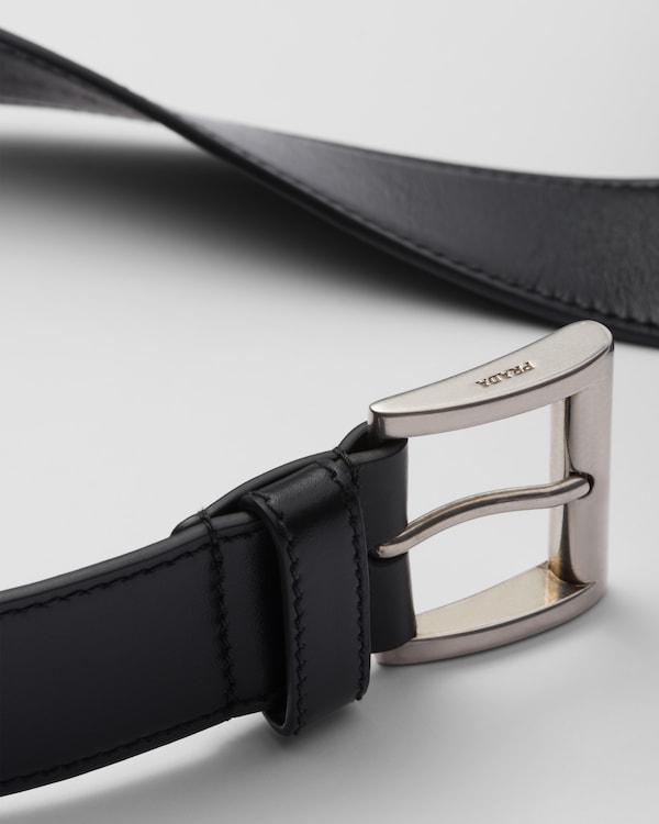 Leather belt