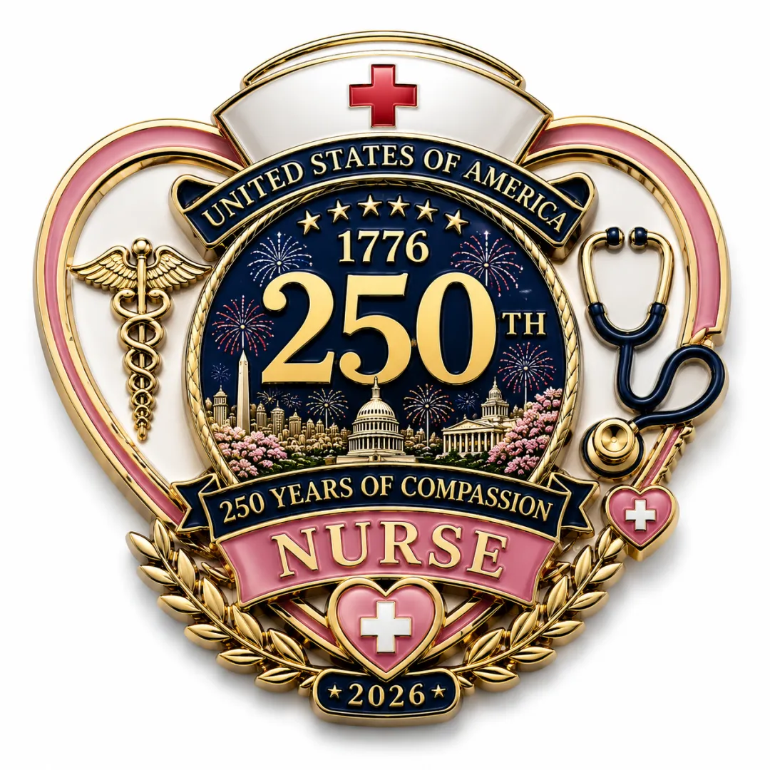 250th Anniversary Nurse Pin