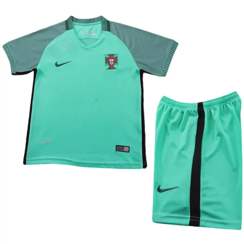 2016 Portugal Away Retro Children's Jersey - Fans Edition