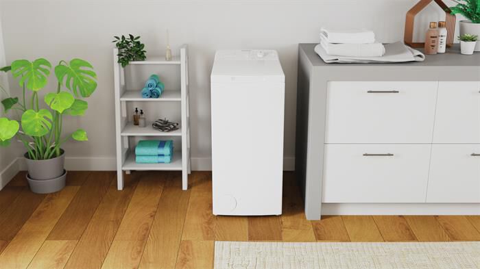 INDESIT - Lavatrice TURN&GO BTW L60400 IT 6 Kg Classe C-Bianco
