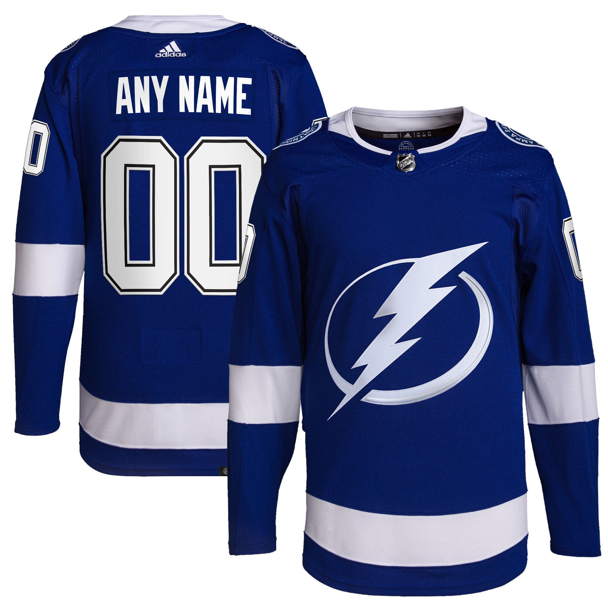 Tampa Bay Lightning   Home  Primegreen  Custom Jersey – Royal