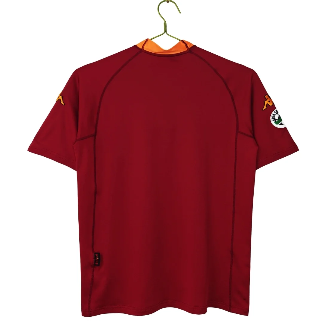 Retro Roma Home Soccer Jersey 2000/01