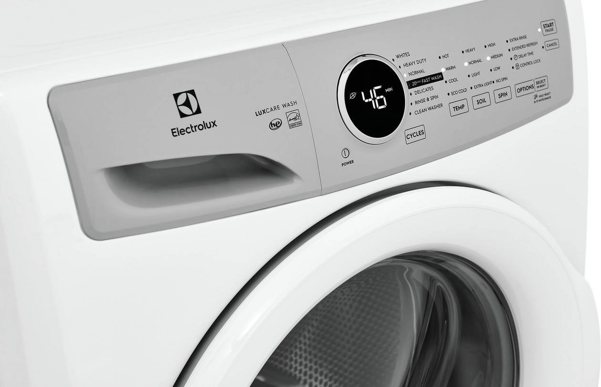 Electrolux ELFW7337AW 4.4 cu ft High-Efficiency White Front Load Washing Machine