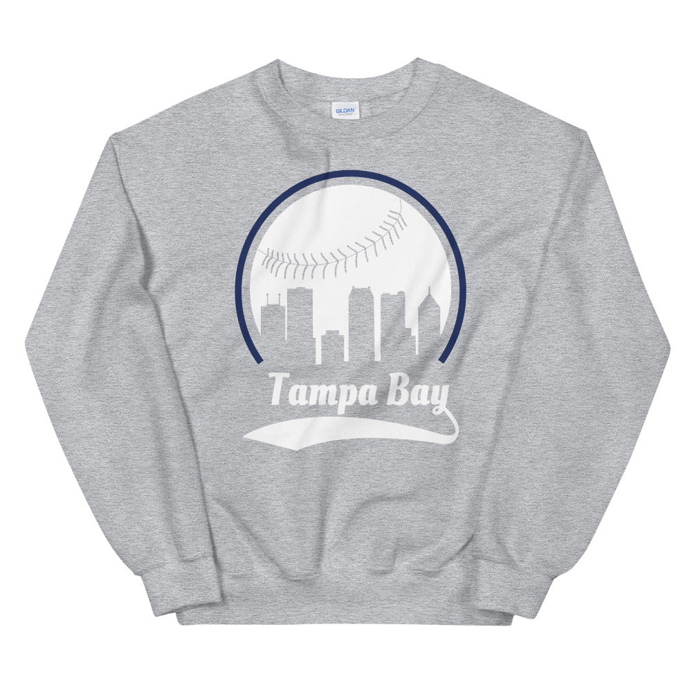 Unisex Tampa Bay Rays Baseball Crewneck Sweatshirt