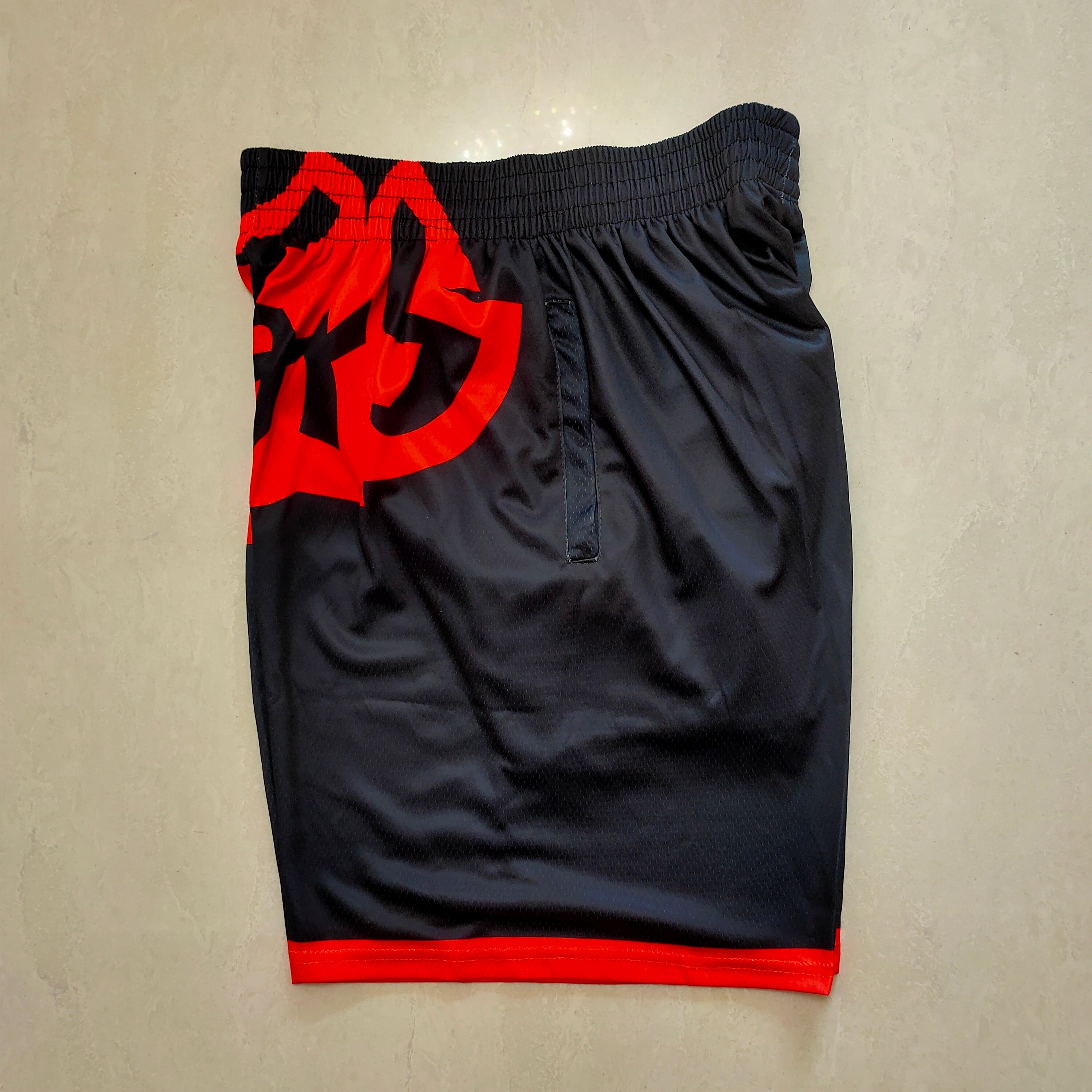 Toronto Raptors Mitchell&ness black pocket pants